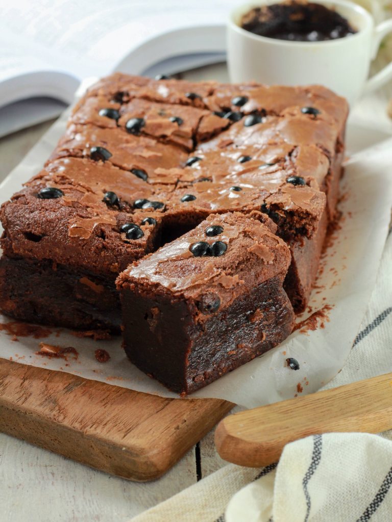 Fudge Brownie Ketan Hitam